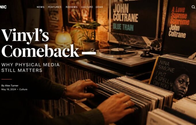 Vinyl’s Comeback — Why Physical Media Still Matters